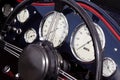 Vintage dashboard Royalty Free Stock Photo