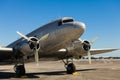 Vintage DC-3 Airplane Royalty Free Stock Photo