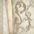 Vintage decorative background