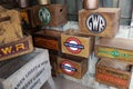 Vintage decorative boxes