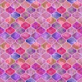 Vintage decorative moroccan seamless pattern.