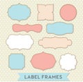 Vintage Tags Vector