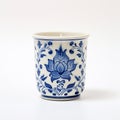 Vintage Delft Tile Votive Holder - Blue And White Ceramic Candle Holder