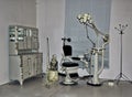 Vintage dentist chair Royalty Free Stock Photo