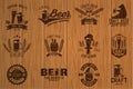 Vintage design for bar, pub and restaurant business.