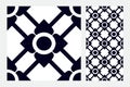 Vintage design patterned blue Tiles