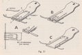 Vintage diagram of miniature locomotive construction