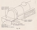 Vintage diagram of miniature locomotive construction