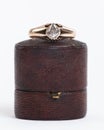 Vintage Diamond Ring Royalty Free Stock Photo