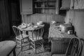 Vintage Dining Room Royalty Free Stock Photo