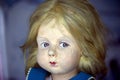 Vintage doll face Royalty Free Stock Photo