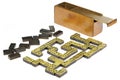 domino set Royalty Free Stock Photo