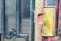 Vintage Door Detail Architectural Industrial Rustic