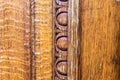 Vintage Door Detail Surface Wooden Brown Ancient