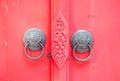 Vintage door pull Royalty Free Stock Photo