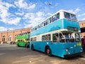 The vintage double-decker bus for round trip of the CBD, Operated by the Sydney Bus Museum on Queen birthday.