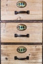 Vintage drawers