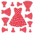 Vintage dress pattern