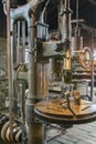 Vintage drill press Royalty Free Stock Photo