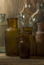 Vintage drugstore bottles, medicine, cure
