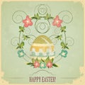 Vintage Easter greeting card