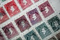 Vintage Eire stamp Royalty Free Stock Photo