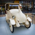 Vintage electric car Cygnet, Baby Swan Car, 1920.