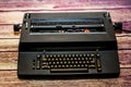 Vintage Electric Typewriter Royalty Free Stock Photo