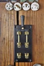 Vintage electrical switches