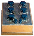 Vintage Resistors Decade Box Royalty Free Stock Photo