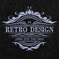 Vintage emblem, rerto design.