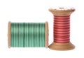 Vintage Embroidery Threads Royalty Free Stock Photo