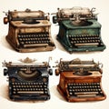 Vintage Engraved Typewriters: Add Style to Your Home Decor