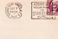 Vintage envelope