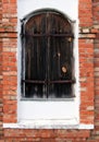 Vintage European wooden window shutters