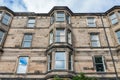 Vintage facades in Edinburgh