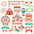 Vintage fair collection Royalty Free Stock Photo