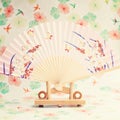 Vintage fan Royalty Free Stock Photo