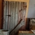 Vintage farm door