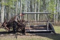 Vintage Farm Equipment Royalty Free Stock Photo