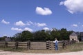 Vintage Farm, Farmer, Agriculture, Field Royalty Free Stock Photo