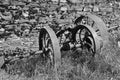 Vintage farm machinery Royalty Free Stock Photo