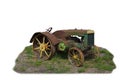 Vintage Farm Tractor Royalty Free Stock Photo