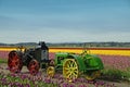 Vintage Farm Tractors Royalty Free Stock Photo