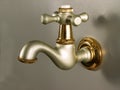 Vintage Faucet Tap design Royalty Free Stock Photo