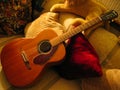 Vintage Fender Acoustic Guitar