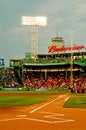 Vintage Fenway Park, Boston, MA. Royalty Free Stock Photo