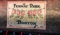 Vintage Fenway Park Royalty Free Stock Photo