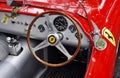 Vintage Ferrari dashboard