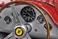 Vintage Ferrari dashboard